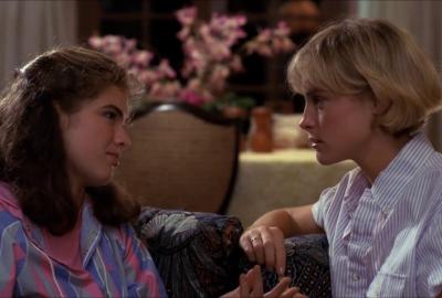 Heather and Amanda in A Nightmare on Elm Street