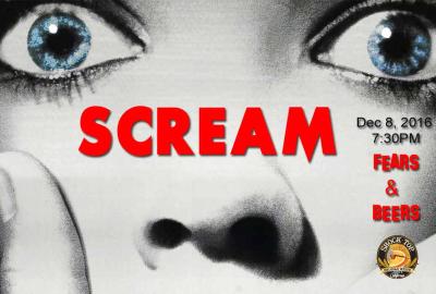 Scream Fears & Beers flyer image