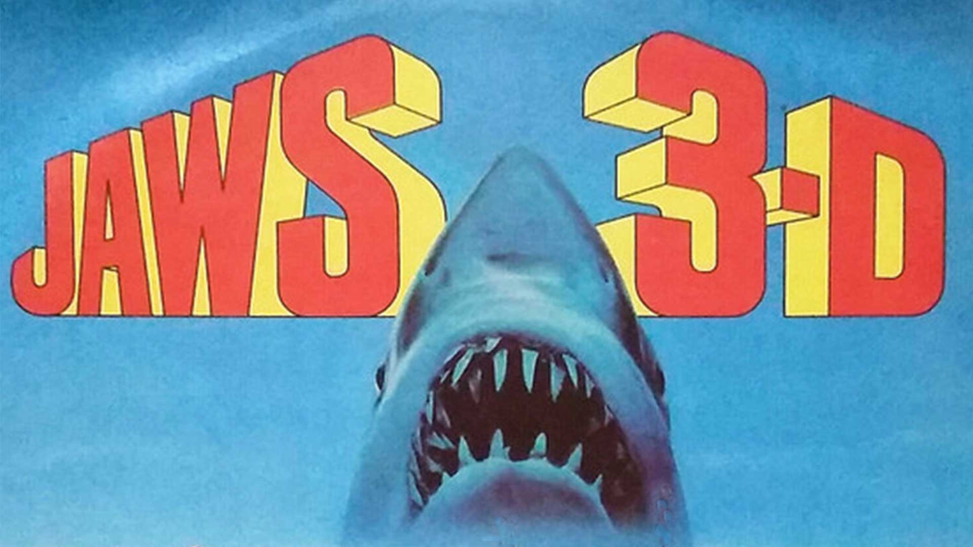 Jaws 3D poster